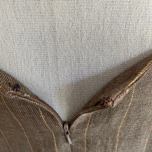 Simon Chang Pin Stripe Pencil Skirt Smart - Picture 6 of 11